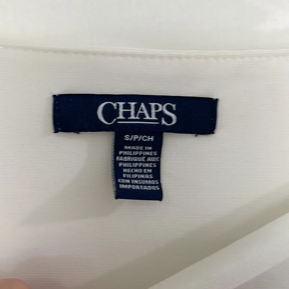 NWT CHAPS black and white dress small cocktail dress
